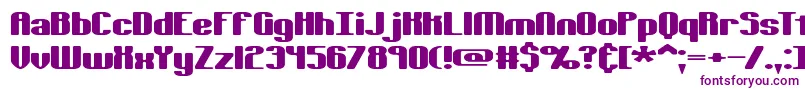 Tsextols Font – Purple Fonts on White Background