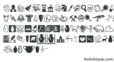 Archeology font – ancient Fonts