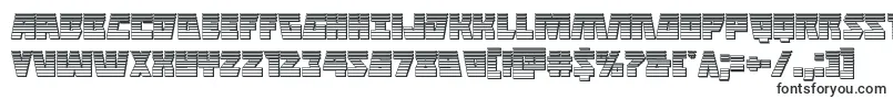 Шрифт Halfshellherochrome – шрифты, начинающиеся на H
