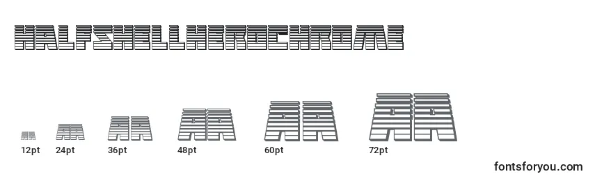 Halfshellherochrome Font Sizes
