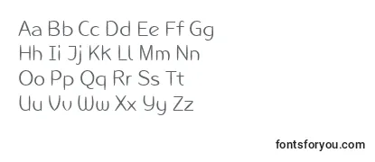 LinotypeInagurLight-fontti