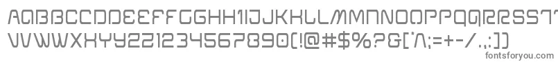 Шрифт Miraclemercurycond – серые шрифты на белом фоне