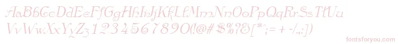 AnglicanItalic Font – Pink Fonts