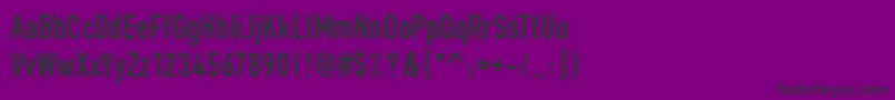 FetteEngschriftRegular Font – Black Fonts on Purple Background