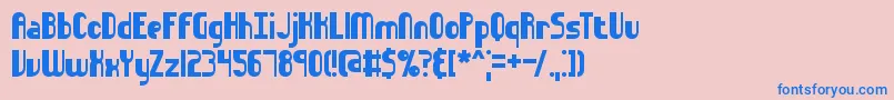 More about Sideways Font Sideways Font – Blue Fonts on Pink Background