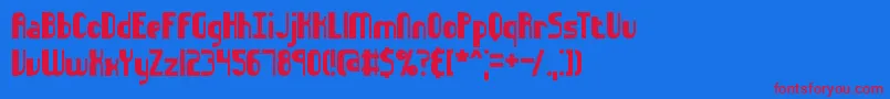 Подробнее о шрифте Sideways Шрифт Sideways – красные шрифты на синем фоне