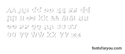 Обзор шрифта Agreloyout1