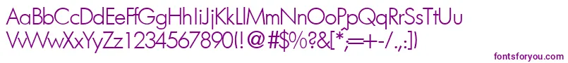 FutorallightdbNormal Font – Purple Fonts