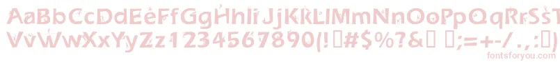DwellersNice Font – Pink Fonts on White Background