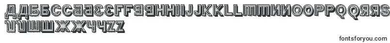 Шрифт KremlinMinisterBlack3D – привлекательные шрифты