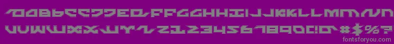 Więcej informacji o czcionce NightrunnerPro Czcionka NightrunnerPro – szare czcionki na fioletowym tle