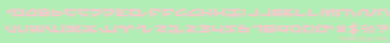 NightrunnerPro Font – Pink Fonts on Green Background