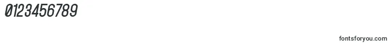 MohaveBoldItalics Font – Fonts for Numbers and Digits