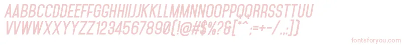 MohaveBoldItalics Font – Pink Fonts on White Background