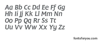 FlemingItalic-fontti