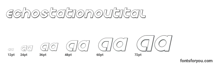 Echostationoutital Font Sizes