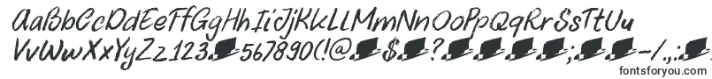 DkUncleOscarItalic Font – Simple Fonts