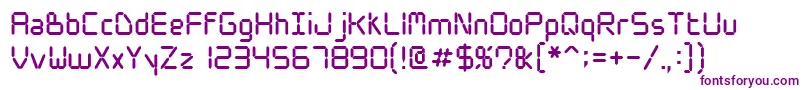 Wwdigital Font – Purple Fonts