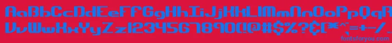 More about DynamicBrk Font DynamicBrk Font – Blue Fonts on Red Background