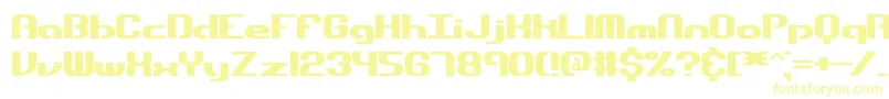 DynamicBrk-fontti – keltaiset fontit