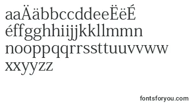 KozminproRegular font – macedonian Fonts