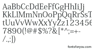 KozminproRegular font – Fonts For Signage