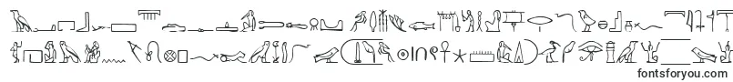 PharaohglyphMedium Font – Fonts for Windows