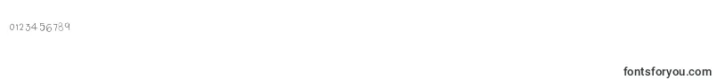 Charleesinluvv Font – Fonts for Numbers and Digits