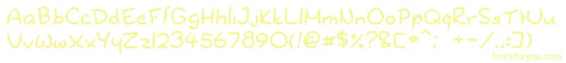 Dryoshiabibi Font – Yellow Fonts