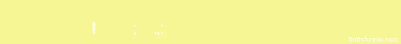 フォントHeading – 黄色い背景に白い文字