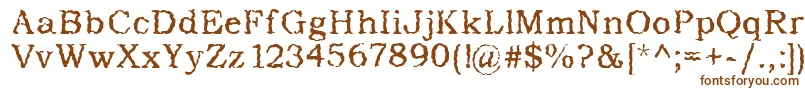 AddictedToType Font – Brown Fonts