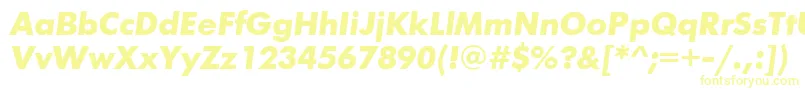 FuturiscttBolditalic Font – Yellow Fonts