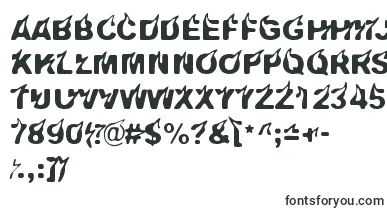 Pyromaani font – Fonts By Materials