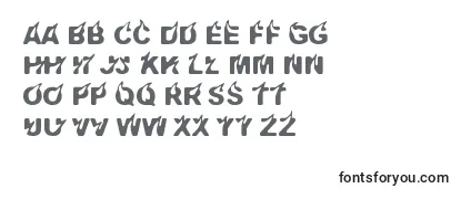Обзор шрифта Pyromaani