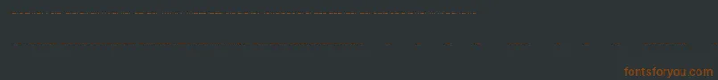 Шрифт Morse ffy – коричневые шрифты на чёрном фоне