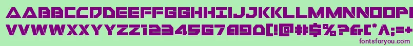 More about Libertyislandexpand Font Libertyislandexpand Font – Purple Fonts on Green Background
