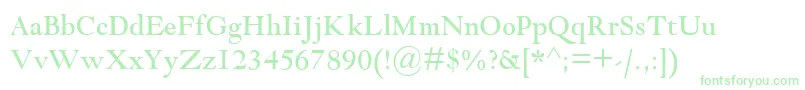 GoudyModernMt Font – Green Fonts