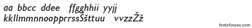 Шрифт Gilliusadfno2Boldconditalic – литовские шрифты