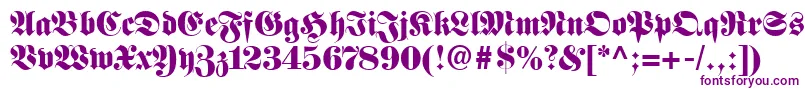 FetteFrakturLt Font – Purple Fonts