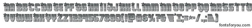 Шрифт Armyrangerschrome – шрифты, начинающиеся на A