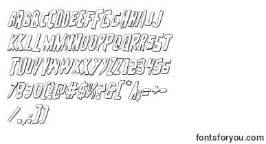 Zakenstein3Dital font – 3D Fonts
