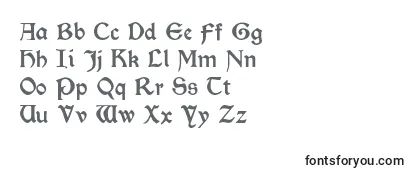 Morrisromanblack Font