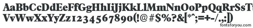 Шрифт FranciscoserialHeavyRegular – буквенные шрифты