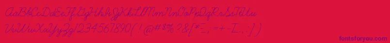 fuente LearningcurveTt – Fuentes Moradas Sobre Fondo Rojo