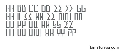 Review of the AnnihilatorDemo Font