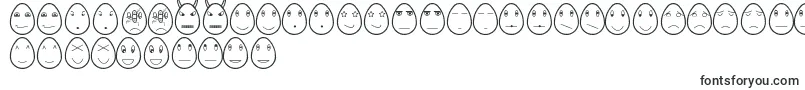 EggfacesTfb-fontti – Fontit Corel Draw'lle