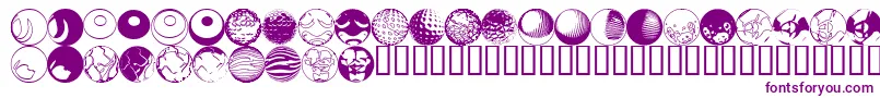 Lisätietoja 52sphere-fontista 52sphere-fontti – violetit fontit