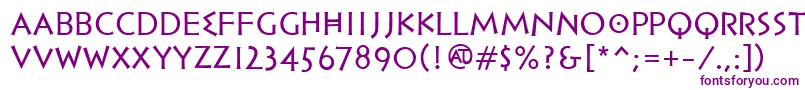 PfhellenicaserifproRegular-Schriftart – Violette Schriften auf weißem Hintergrund