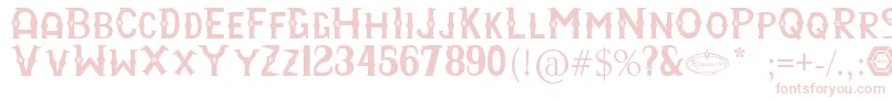 RayyanCfc Font – Pink Fonts on White Background
