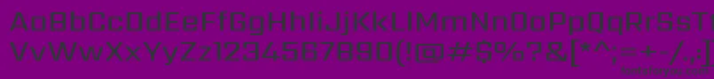 SarpanchMedium Font – Black Fonts on Purple Background